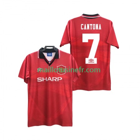 Maillot de Foot Manchester United CANTONA 7 Domicile Retro 1994 1996 Maillot de Foot Manchester United CANTONA 7 Domicile Retro 1994 1996